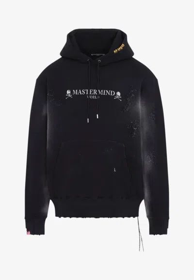 Mastermind Japan Og Vintage Hooded Sweatshirts In Black