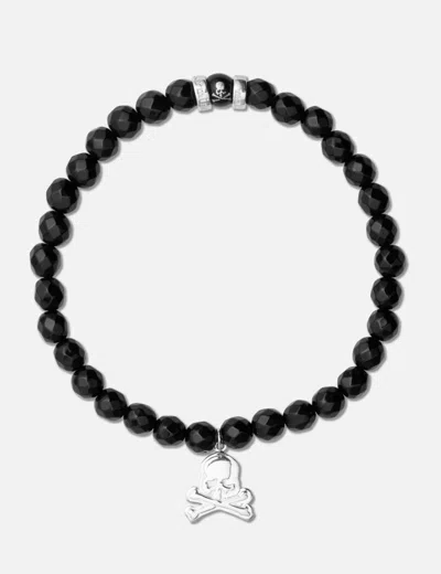 Mastermind Japan Onyx Bracelet In Black