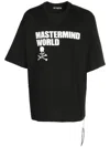 Mastermind Japan Oversized Logo-print T-shirt In Black