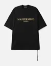Mastermind Japan Oversized Mirror Logo Short Sleeve T-shirt In Black