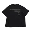 Mastermind Japan Oversized Studded Tee In Black