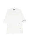 Mastermind Japan Paint-splash T-shirt In White