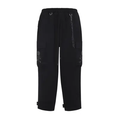 Mastermind Japan Skull-print Cargo Pants In Black
