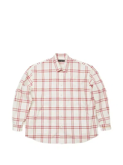Mastermind Japan Plaid Loose-fit Shirt In Multi