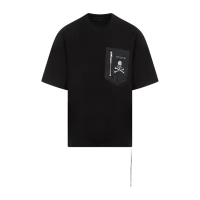 Mastermind Japan Pocket Black Cotton T-shirt
