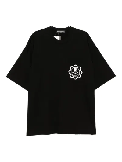 Mastermind Japan Pocket Graphic T-shirt In Black