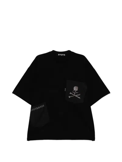 Mastermind Japan Pocket Graphic T-shirt In Black