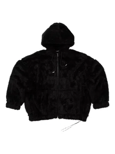 Mastermind Japan Polar Bear Hoodie In Black