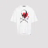 Mastermind Japan Pop Skull Print T-shirt In White