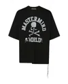 Mastermind Japan Mastermind World  Cotton T-shirt Tshirt In Black