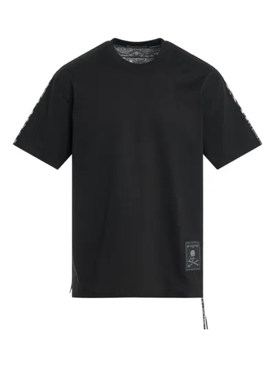 Mastermind Japan Printed Cotton T-shirt In Black