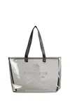 Mastermind Japan Pvc Printed Tote Bag In Gray