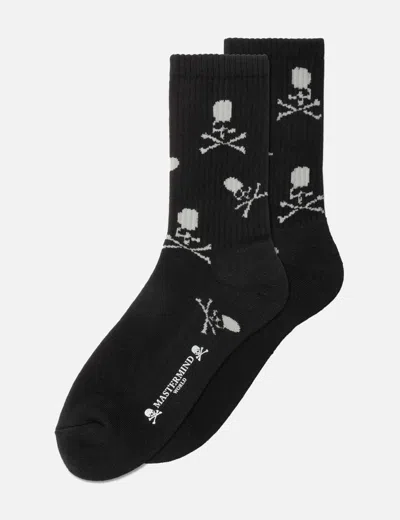 Mastermind Japan Random Skull Socks In Black