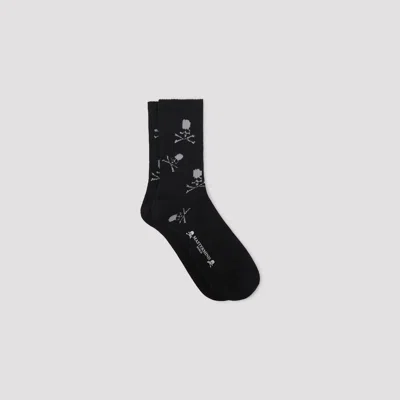 Mastermind Japan Random Skull Socks In Black