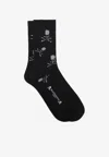 Mastermind Japan Random Skull Socks In Black