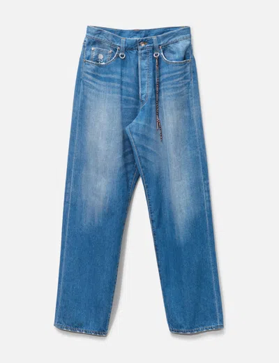 Mastermind Japan Regular Denim Pants In Blue