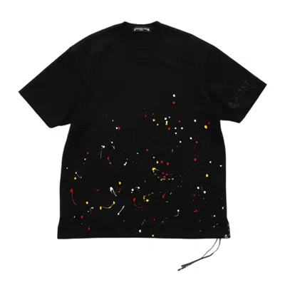 Mastermind Japan Regular Fit Distressed T-shirt In Black