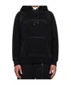 Mastermind Japan Mastermind Classic Hooded Black Sweatshirt With Graphic Detailing In Black