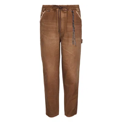 Mastermind Japan Regular Fit Painter Pants In Brown