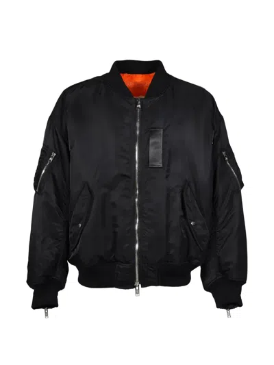 Mastermind Japan Reversible Skull-embroidered Bomber Jacket In Black