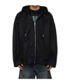 Mastermind Japan Sheer Multi-layered Zipper Casual Jacket In Black
