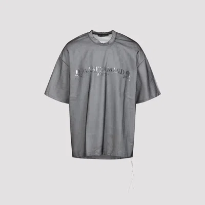 MASTERMIND JAPAN SHEER OVER LAYER SHORT SLEEVES TEE