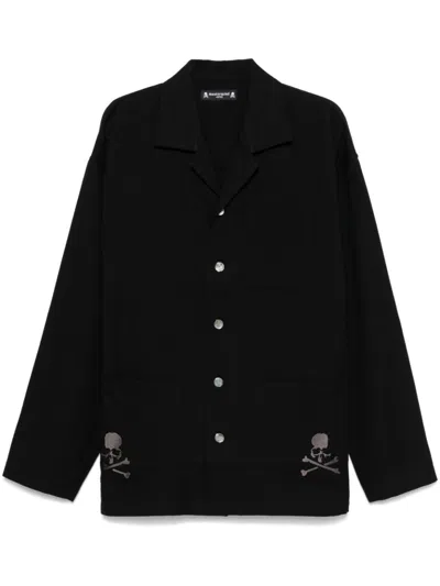 Mastermind Japan Shirt Jacket In Black