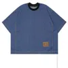Mastermind Japan Short Sleeve Denim Pullover In Multi