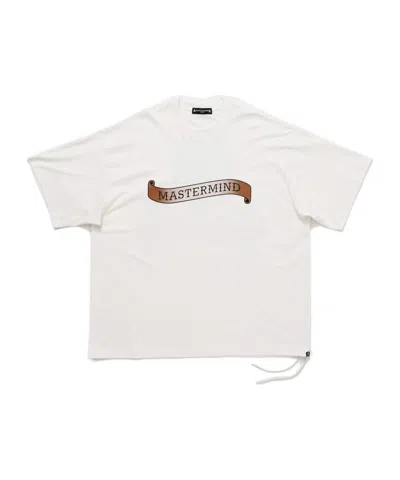 Mastermind Japan Short-sleeved Graphic T-shirt In White