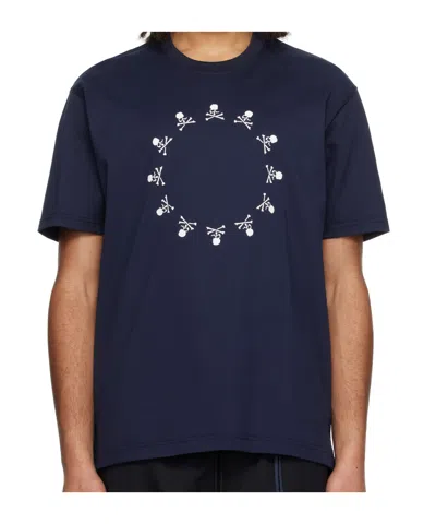 Mastermind Japan Short-sleeved T-shirt In Navy