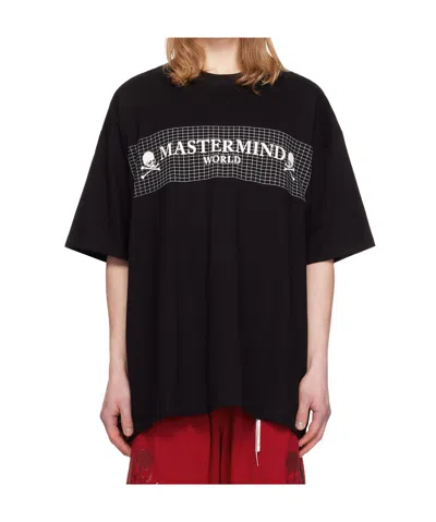 Mastermind Japan Short-sleeved T-shirt In Black