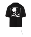 Mastermind Japan Mj Blurred Skull Boxy T-shirt In Black