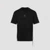 Mastermind Japan Side Panel Mini Short Sleeve Tee In Black