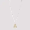 MASTERMIND JAPAN SILVER GOLD CHARM 925 SILVER NECKLACE
