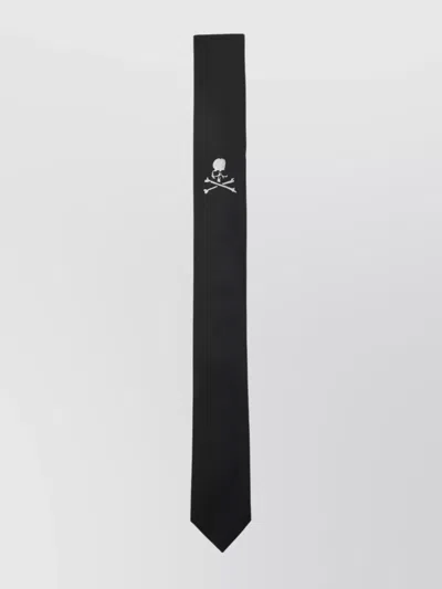 MASTERMIND JAPAN SKULL AND CROSSBONES SLIM TIE