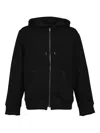 Mastermind Japan Skull-embroidered Zip-up Hoodie In Black