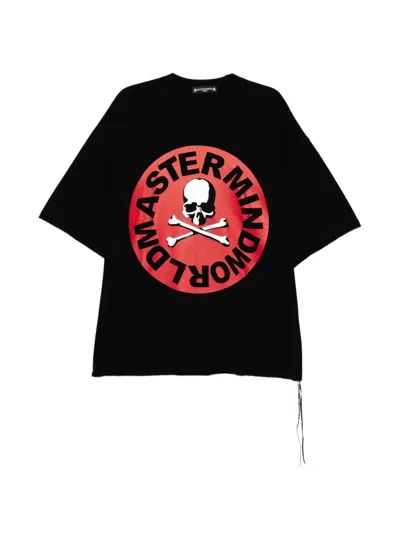 Mastermind Japan Skull Graphic T-shirt In Black