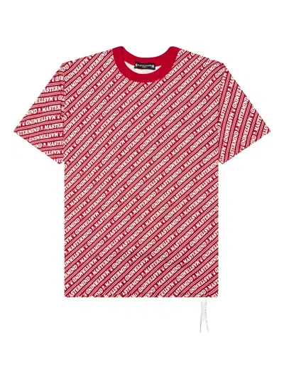 Mastermind Japan Skull Logo-print T-shirt In Red