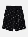 Mastermind Japan Skull Monogram Velour Shorts