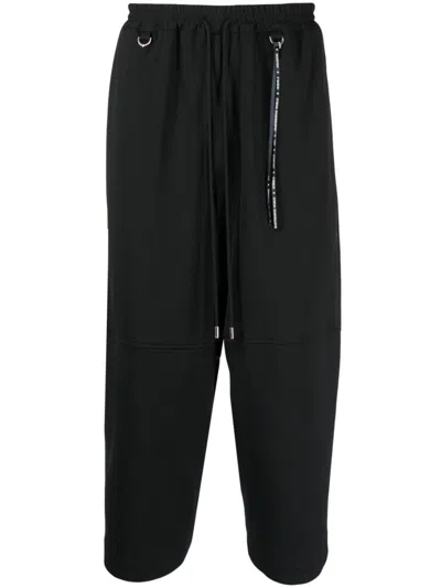 Mastermind Japan Skull Motif Cropped Trousers In Black