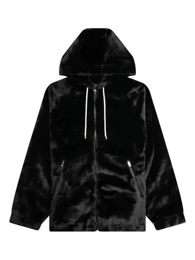 Mastermind Japan Skull-print Hooded Jacket In Black