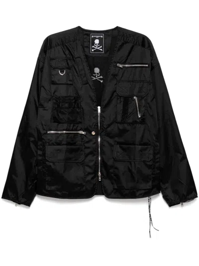 Mastermind Japan Skull-print Jacket In Black