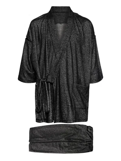 Mastermind Japan Skull-print Pajama Set In Grey