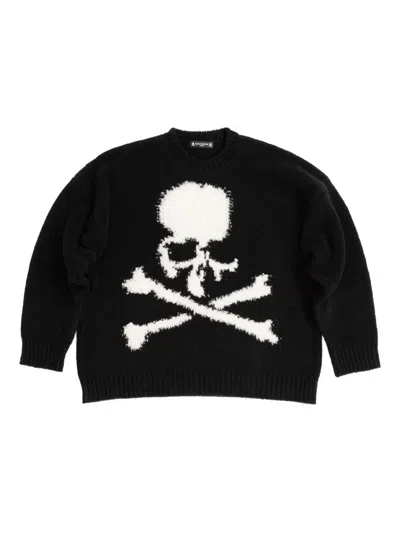 Mastermind Japan Skull-print Sweater In Black