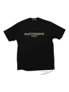Mastermind Japan Oversized Mirror Logo Short Sleeve T-shirt In Black