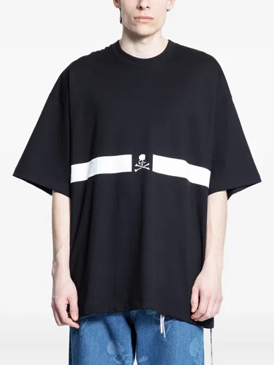 Mastermind Japan Skull-print T-shirt In Burgundy