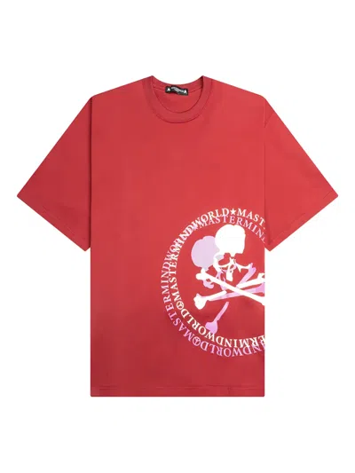 Mastermind Japan Skull-print T-shirt In Red