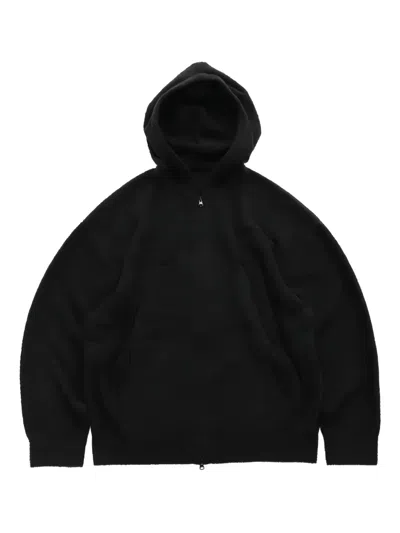 Mastermind Japan Skull-print Zip-up Hoodie In Black
