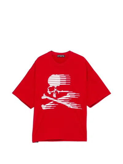 Mastermind Japan Skull Printed T-shirt In Red