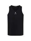 Mastermind Japan Skull String Vest In Black